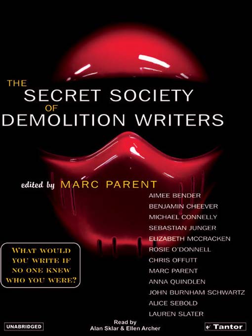 Title details for The Secret Society of Demolition Writers by Aimee Bender - Wait list